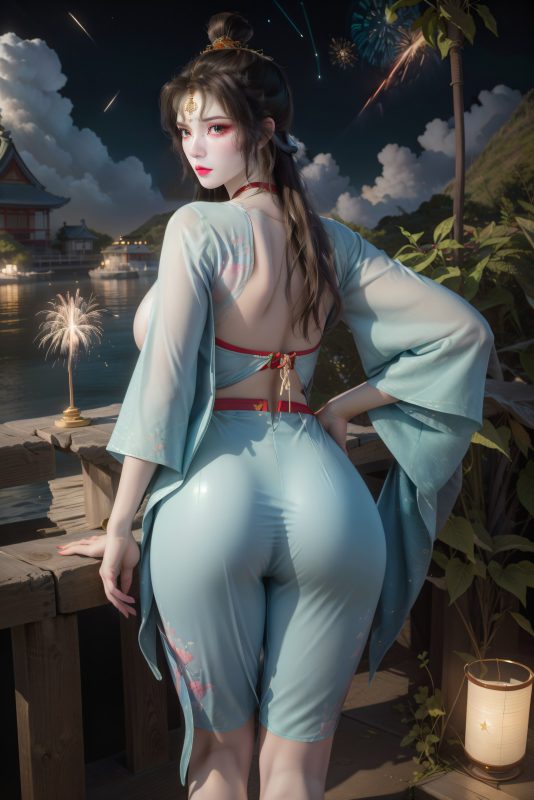 AI绘画 559 墨云荤素[24P/263MB]-无料摄影圈