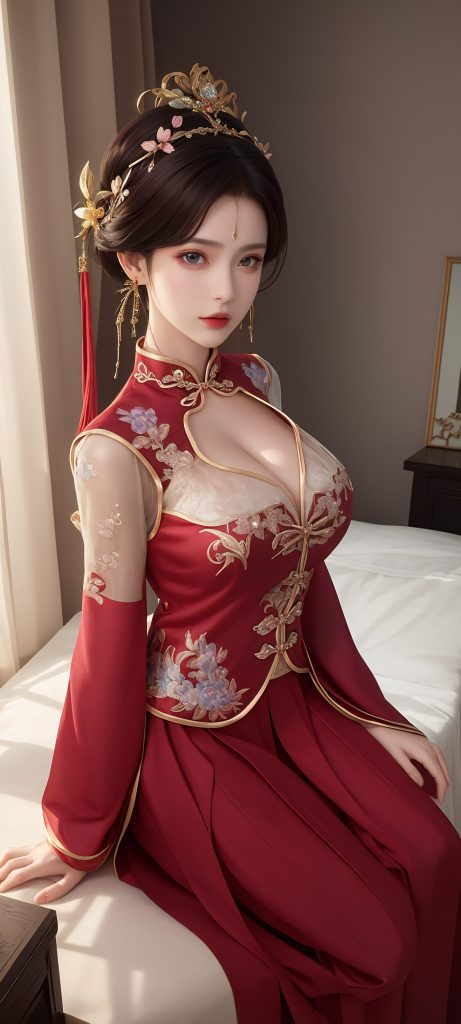 AI绘画 585 请领走你的新娘4k竖屏[46P/314MB]-无料摄影圈