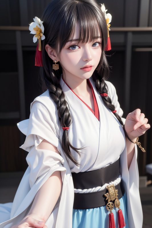 AI绘画 589 白衣小师妹 AI 古典 美女[147P/196MB]-无料摄影圈