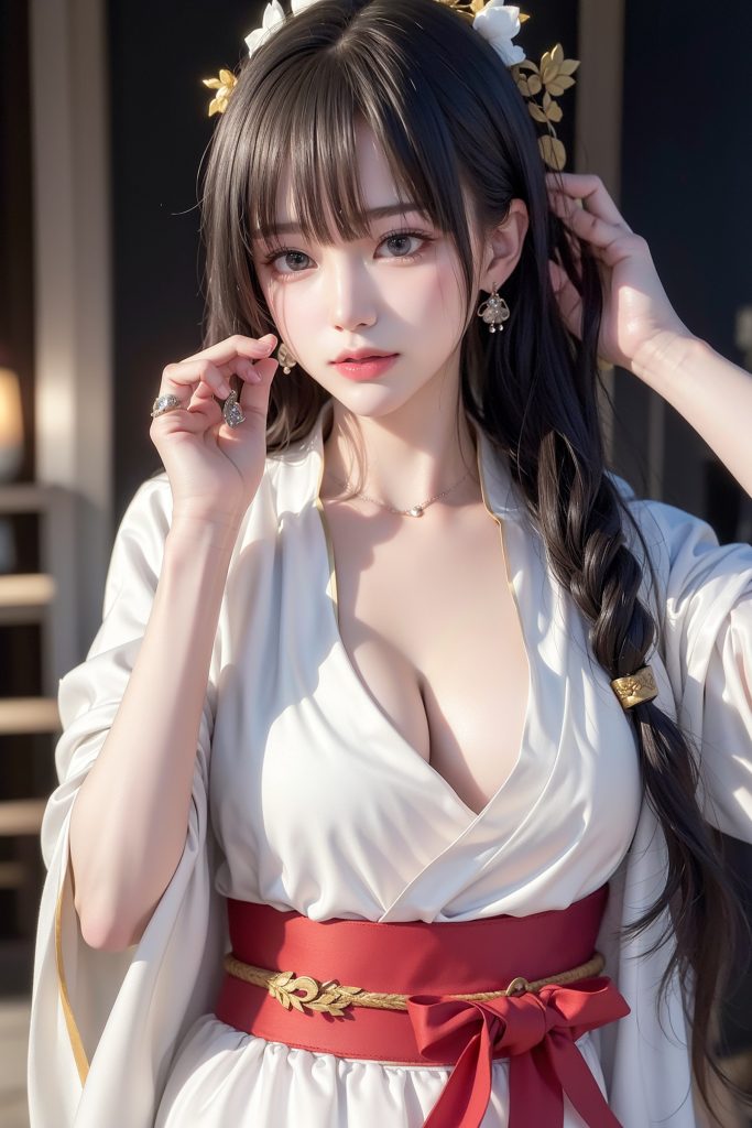 AI绘画 589 白衣小师妹 AI 古典 美女[147P/196MB]插图3