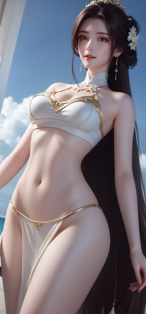 AI绘画 607 比基尼月婵[36P/221MB]插图2