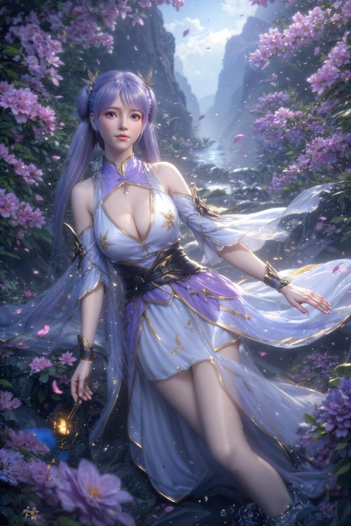 AI绘画 637 清月 韩雪[34P/114MB]插图1