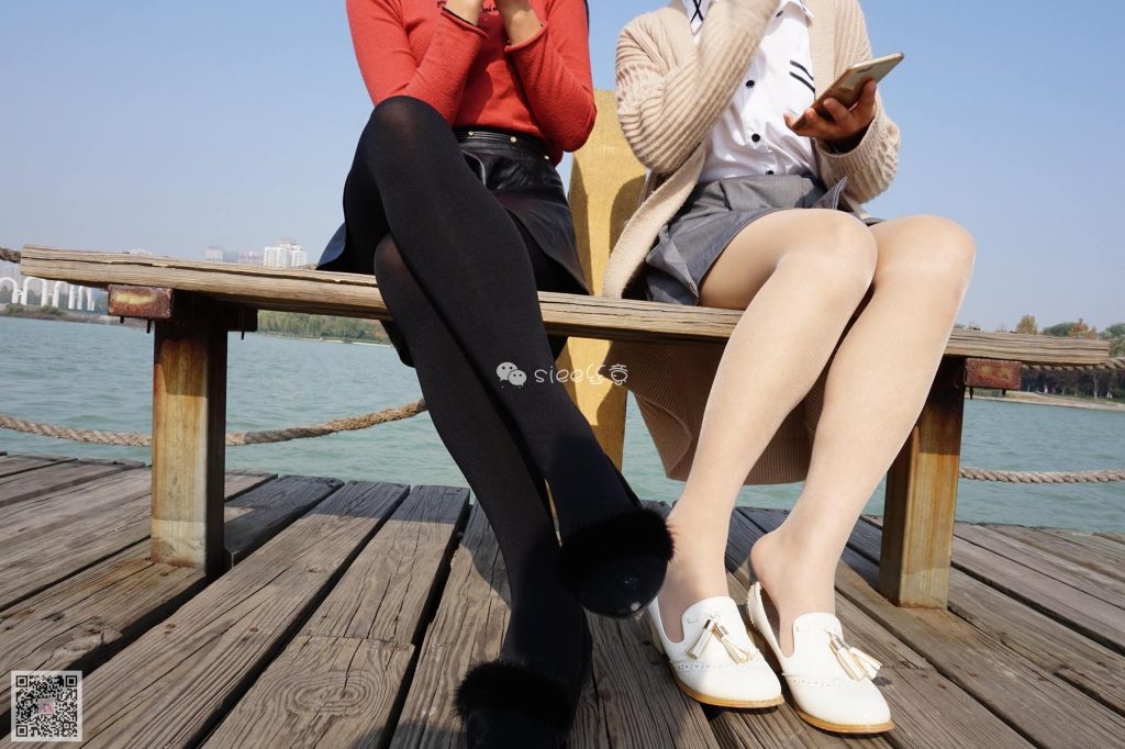 [SIEE丝意] No.007 曦曦 户外海边厚黑丝 [94P/178MB]插图2