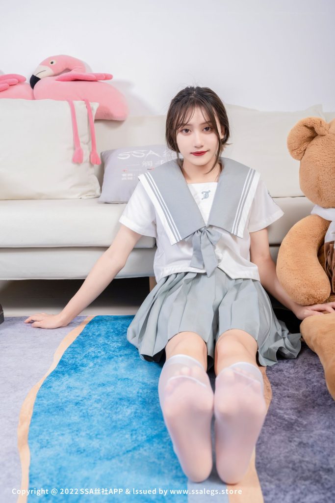 SSA丝社 – No.1219 JK中筒白丝[100P/1V/3.6G]插图3