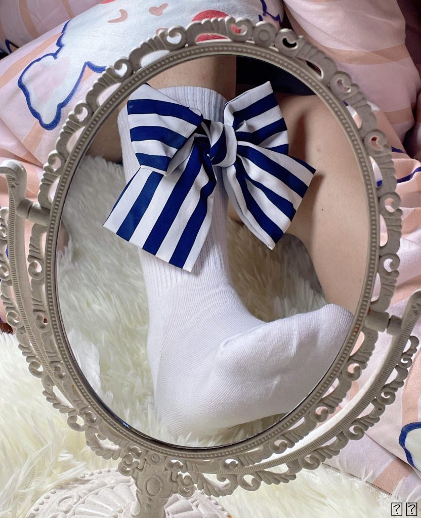 大学生镁足（第二期），白袜，长筒袜，可爱袜子，光脚 [100P/62.7M]插图4