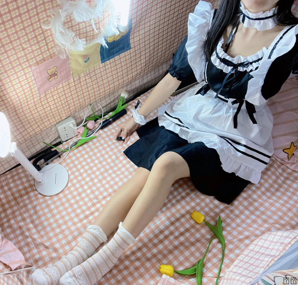 大学生镁足（第三期），JK、钕仆装、白袜、长筒袜、元素丰富[100P/70M]插图5