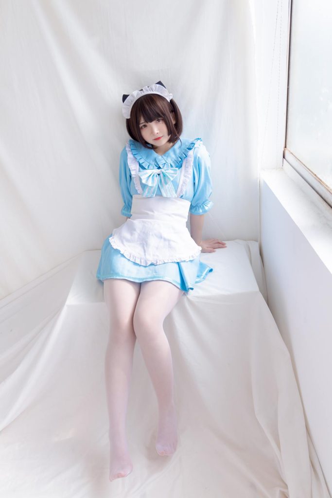 [少女秩序] EXVOL.008 蓝白白仆 [42P/1V/294MB]插图2