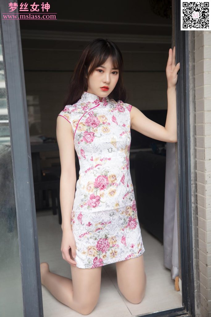 [MSLASS梦丝女神] 2019-11-17 小唐嫣 旗袍下的包裹 [61P/482MB]插图3