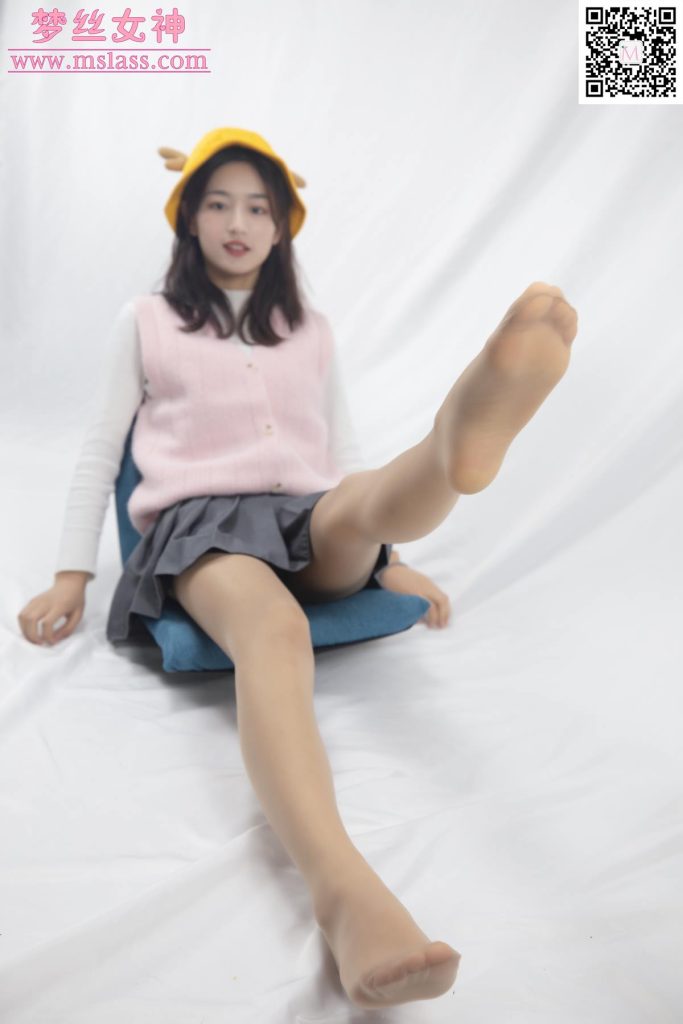 [MSLASS梦丝女神] 2019-12-08 璇璇 9分颜值 小黄鸭帽 [63P/450MB]插图3