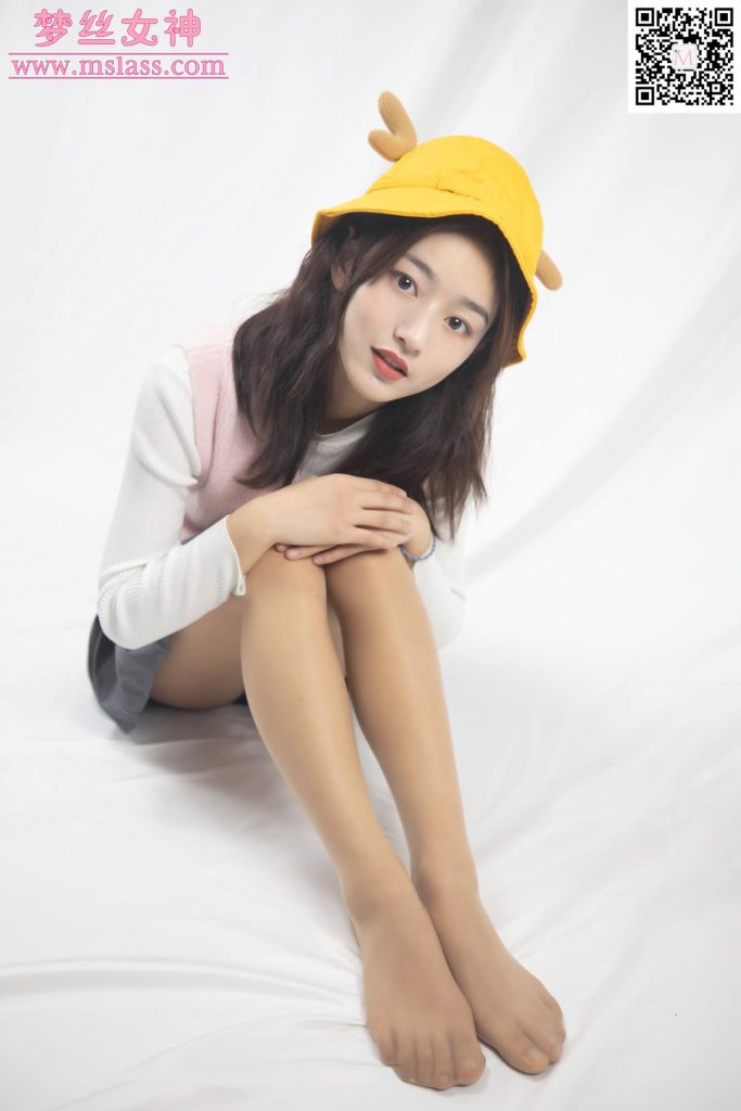 [MSLASS梦丝女神] 2019-12-08 璇璇 9分颜值 小黄鸭帽 [63P/450MB]插图1
