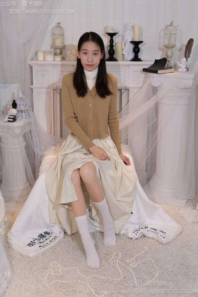 甜予摄影 013 帆帆-平底鞋、白棉袜、裸足[129P/2V/9.90GB]插图2