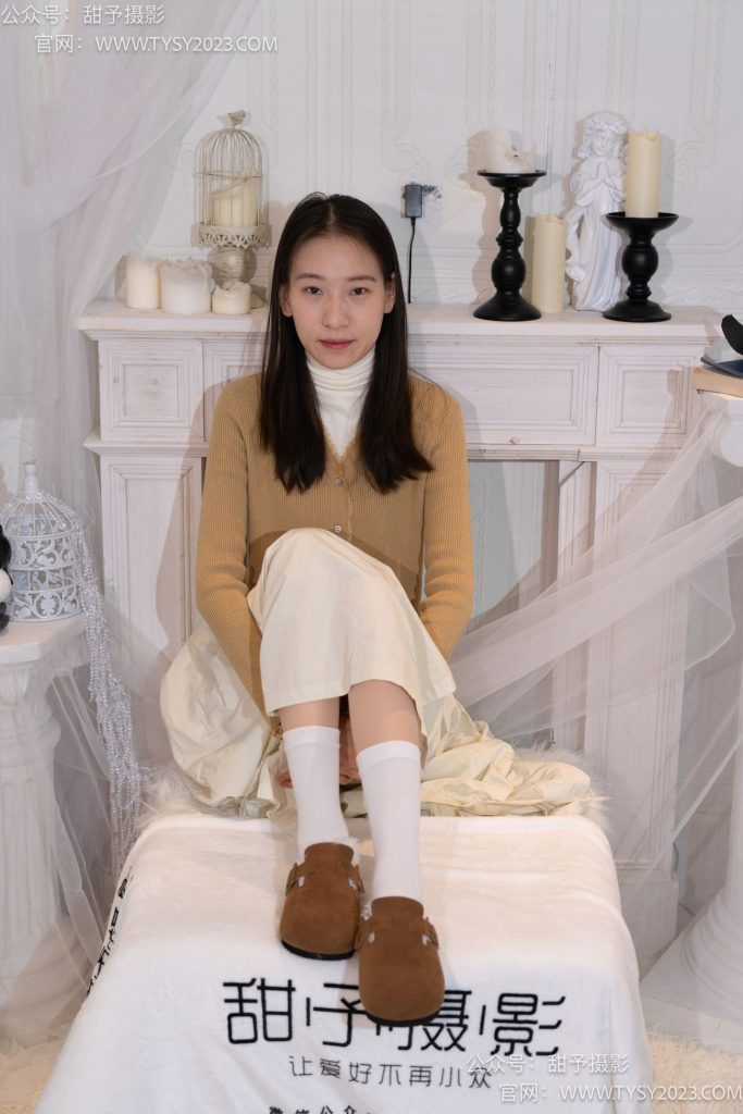 甜予摄影 013 帆帆-平底鞋、白棉袜、裸足[129P/2V/9.90GB]插图1