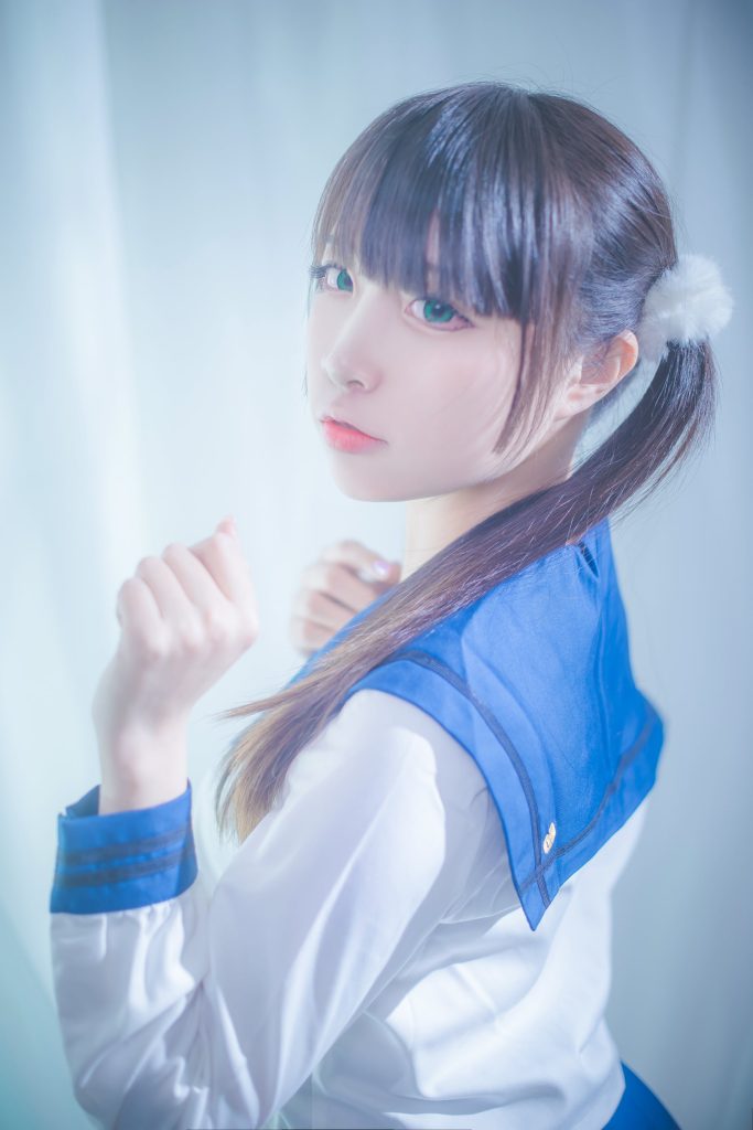 40二佐Nisa 水手服 [17P]-无料摄影圈