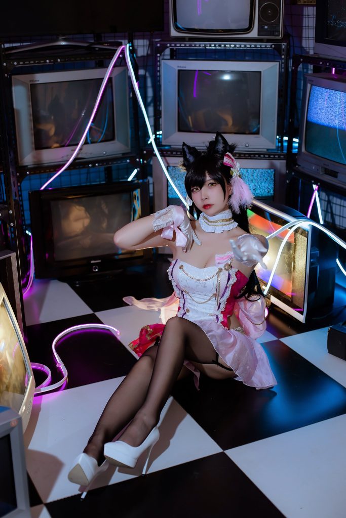 人气Coser二佐Nisa 058 犬之眷之碧蓝爱宕 打歌服 [14P/46MB]-无料摄影圈