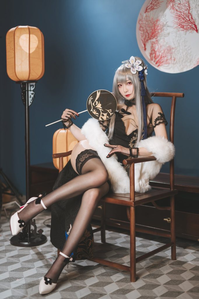 封疆疆v NO.006 – 路易九世旗袍[35P/436MB]插图3