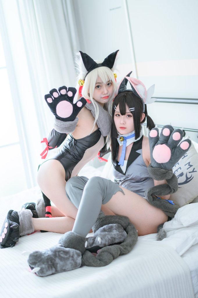 嘎潼 NO.002 & Akisoso秋楚楚 伊利雅 美游[40P/437MB]插图2