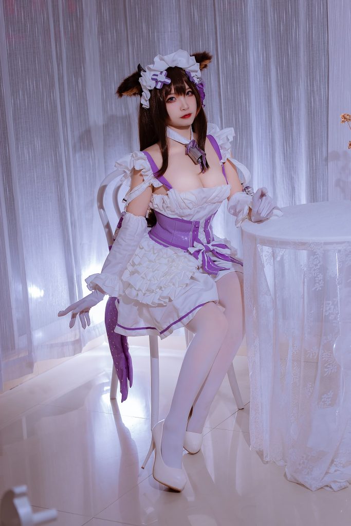 二佐Nisa NO.124 – 碧蓝樫野同人女仆[31P/224M]插图2