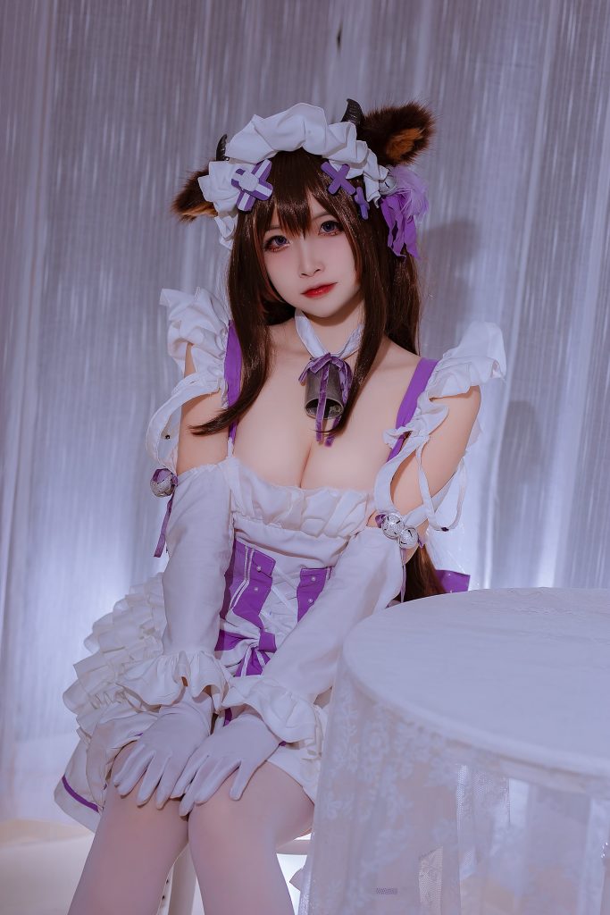 二佐Nisa NO.124 – 碧蓝樫野同人女仆[31P/224M]插图1