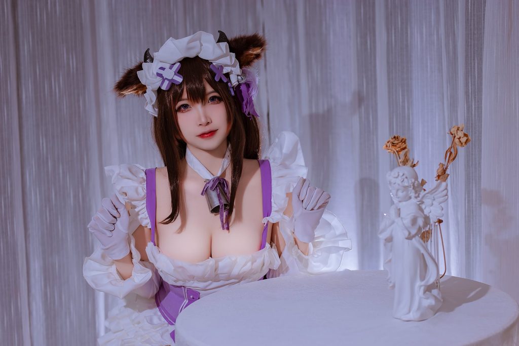 二佐Nisa NO.124 – 碧蓝樫野同人女仆[31P/224M]插图3