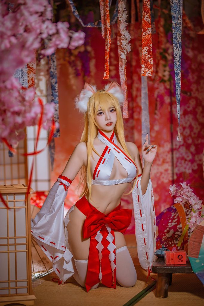 二佐Nisa NO.129 – 私房大象巫女[15P/137MB]插图1