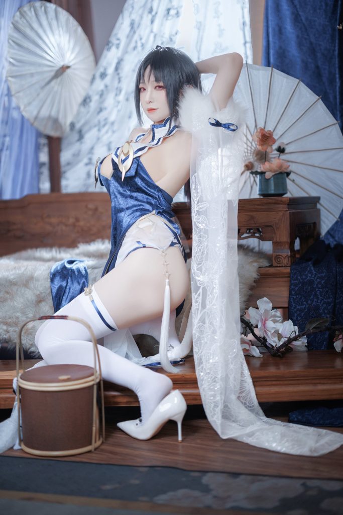 封疆疆v NO.033 – 定安旗袍[37P/505MB]插图1