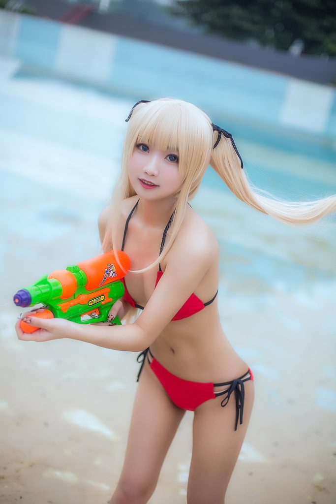 鬼畜瑶在不在w NO.026 – 泳装魔女[15P/159MB]插图1