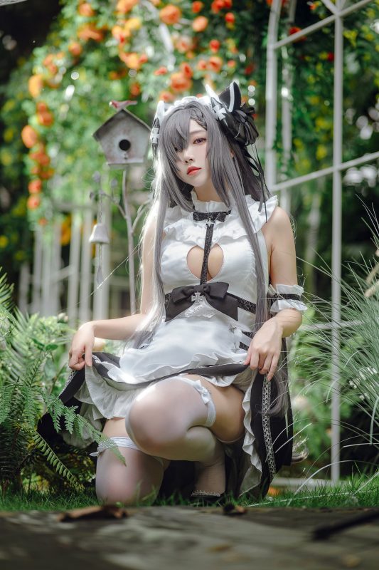 宫本桜 004 奥古斯特女仆装 [20P/252MB]-无料摄影圈