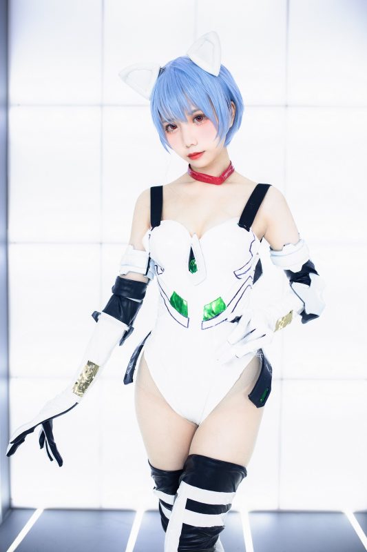 果咩酱w NO.004 – 绫波丽[18P/290MB]-无料摄影圈