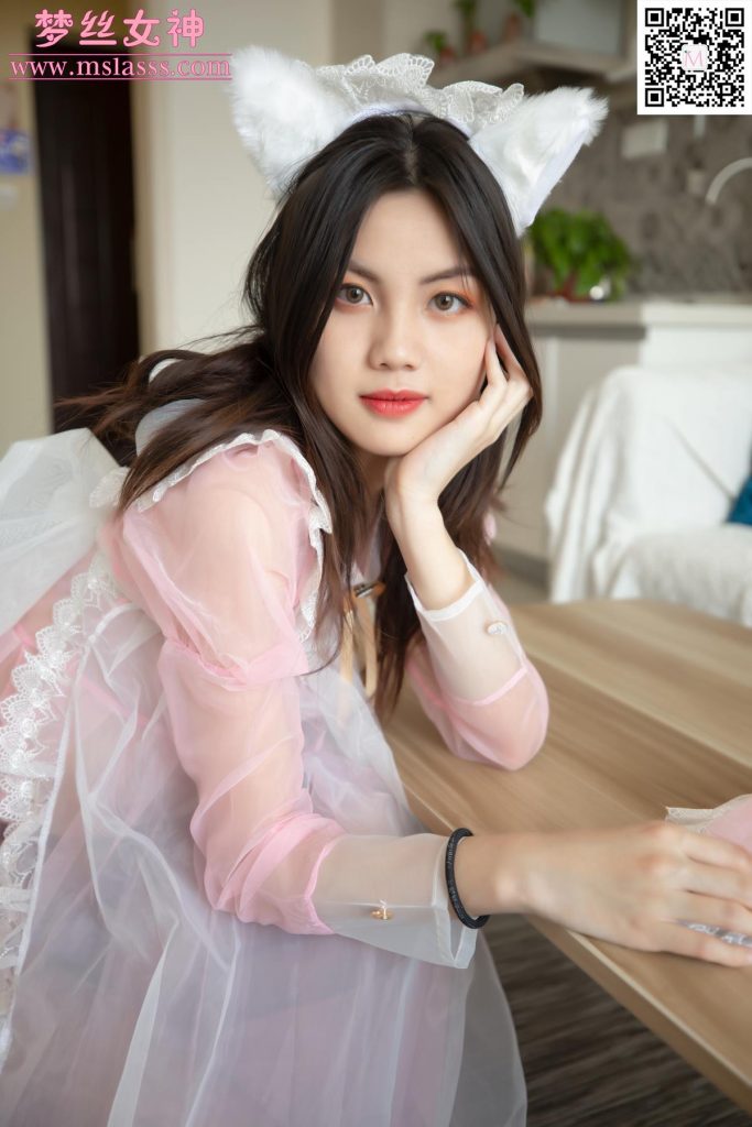 [MSLASS梦丝女神] 2020-04-18 VV 粉红女仆 [62P/494M]插图2