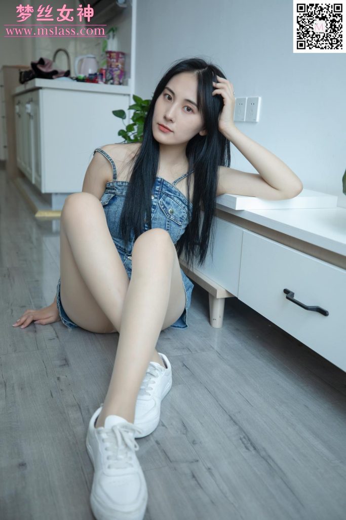 [MSLASS梦丝女神] 2020-06-27 小允儿 牛仔连衣裙 [61P/540MB]插图2