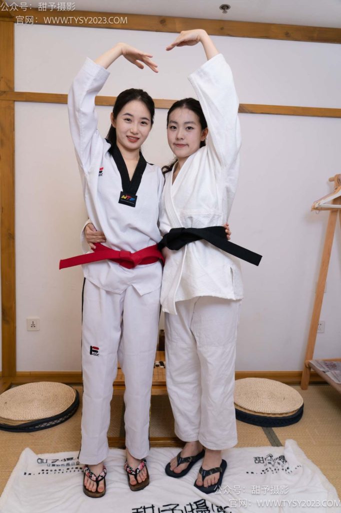 甜予摄影 NO.088 思思小云-跆拳道服、人字拖、裸足[135P/2V/10.44GB]插图3