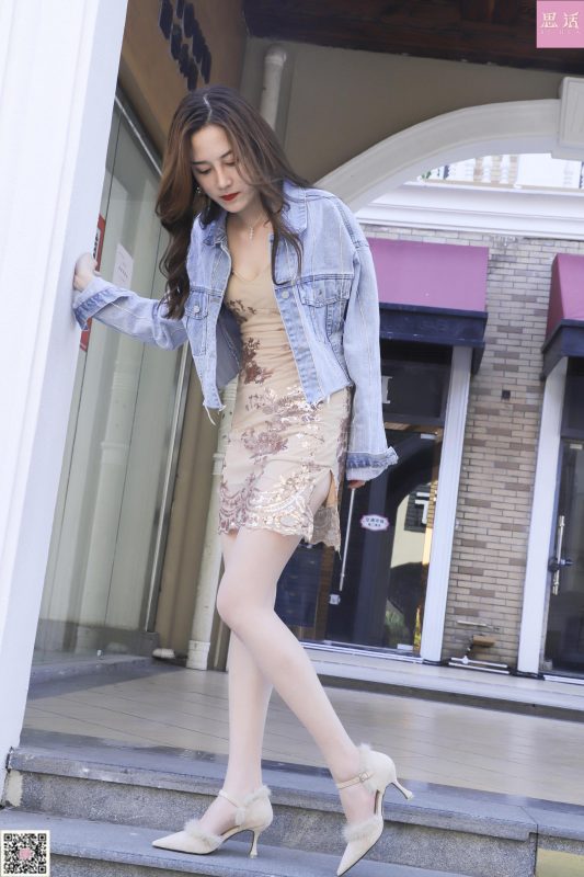 [SiHua思话] SH116 COCO 街拍小姐姐，看的出来穿丝袜了吗？[97P/159MB]-无料摄影圈