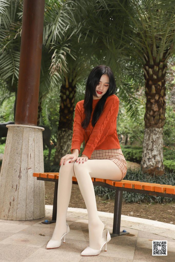 [SiHua思话] SJ065 橙子 冬日公园那一缕阳光 [48P/76MB]插图3