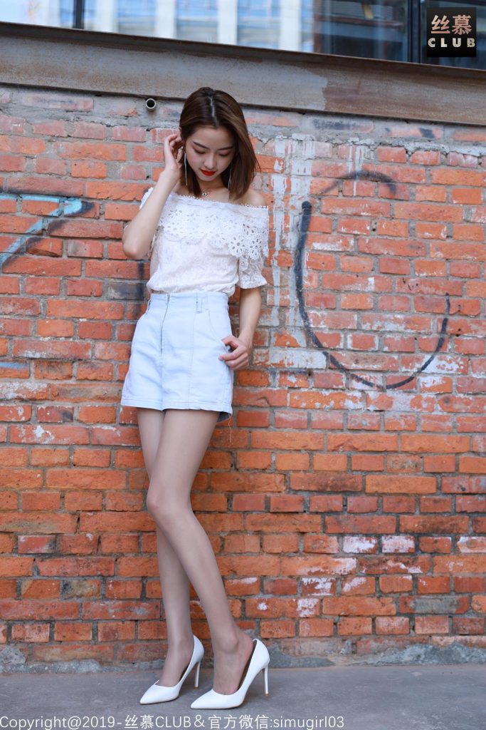 丝慕写真 SM026 模特：丹丹 天天一元《听说白色高跟和肉丝是绝配》[66P/110MB]-无料摄影圈