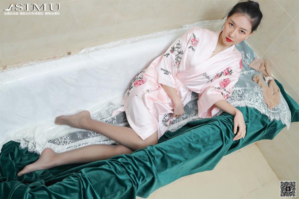 丝慕写真 SM204 天天一元 茗茗 享双丝 [63P/223MB]插图2