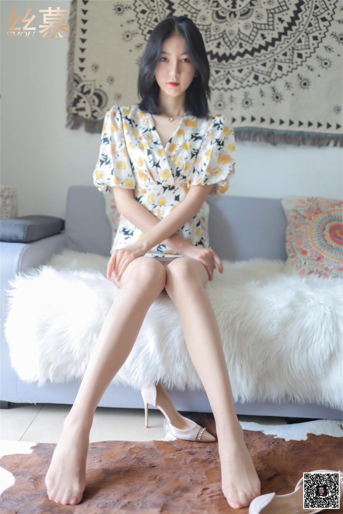 丝慕写真 SM275 天天一元 茗茗《碎花大长腿》[66P/217MB]插图1
