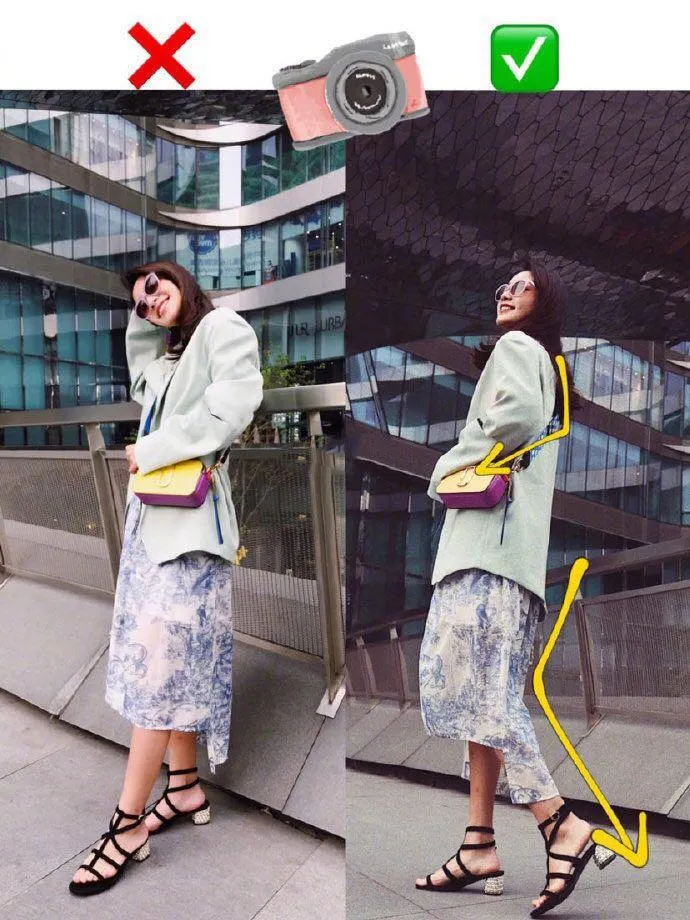 旅行拍照新姿势，拒绝千篇一律游客照，这样拍照自然又上镜插图4