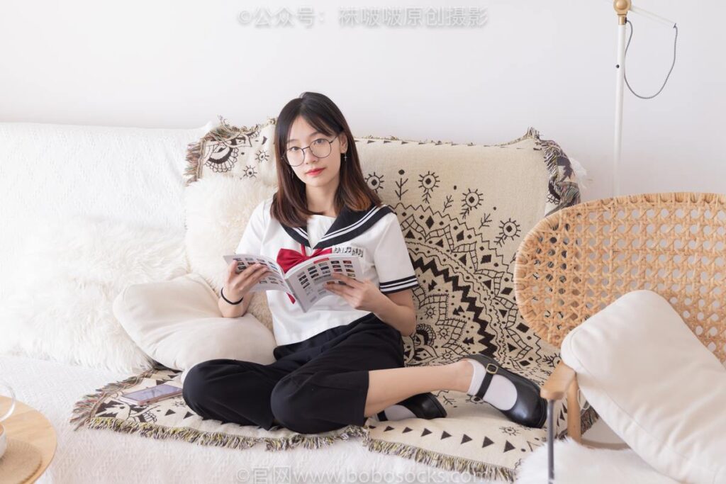 袜啵啵 积分兑换013期 花絮版 小甜豆白棉袜脚[153P/1V/7.25G]插图3