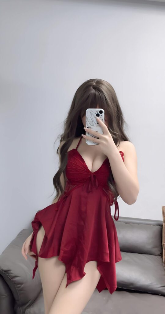 Bangni邦尼 NO.011 – 圣诞尼尔 红裙御姐[132P/3V/964MB]插图2