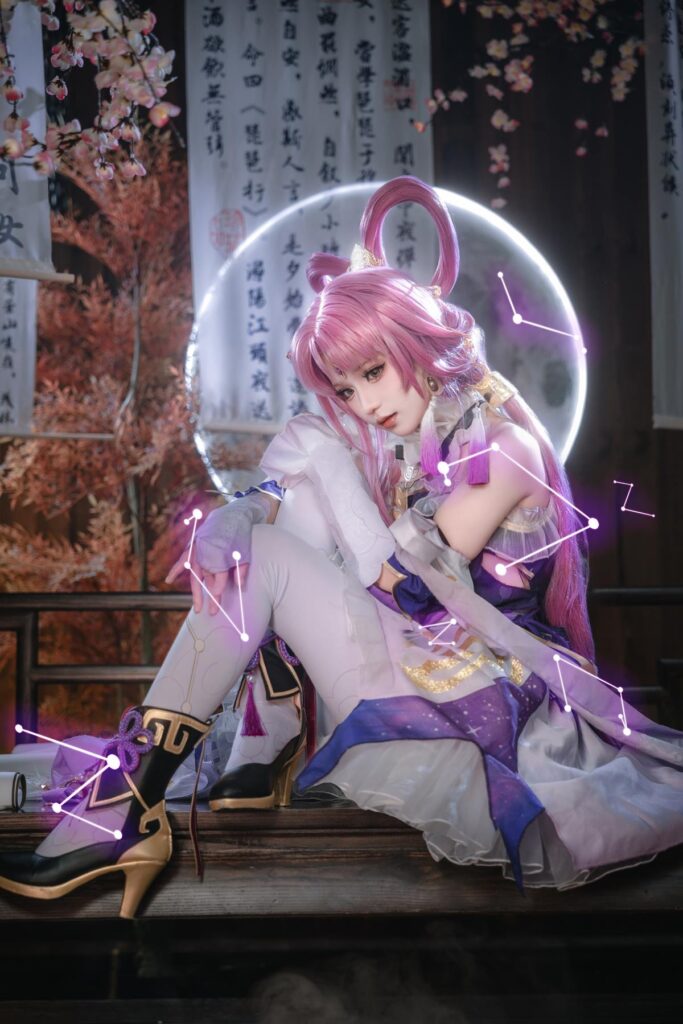 花柒Hana NO.039 – 崩坏·星穹铁道 符玄[14P/246MB]插图1