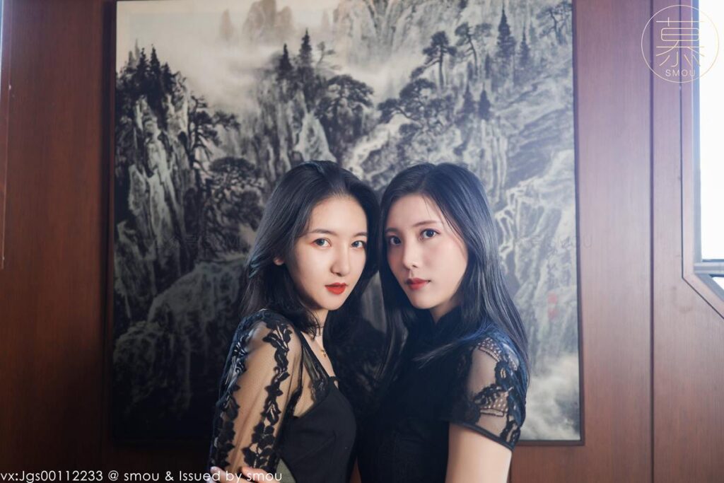 [丝慕SMOU]蜜系列 M013 紫宁&茗茗 [65P/312MB]插图4