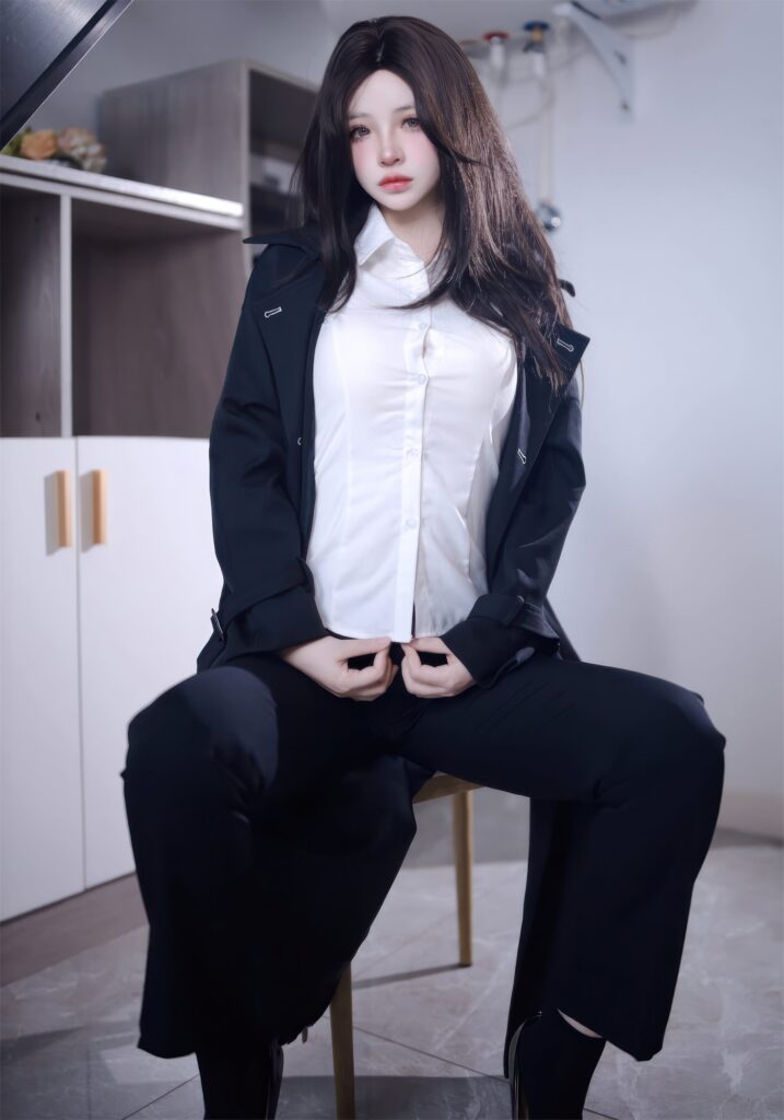 疯猫ss NO.134 – 少女衣橱 西装裤[41P/284MB]插图3