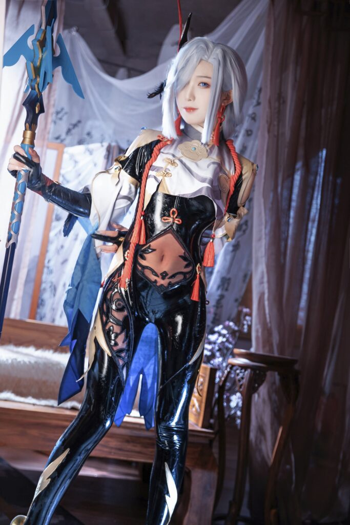 封疆疆v NO.051 – 原神 申鹤[31P/204MB]插图2