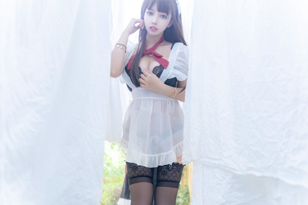 62过期米线线喵-女仆 [49P/69MB]插图2