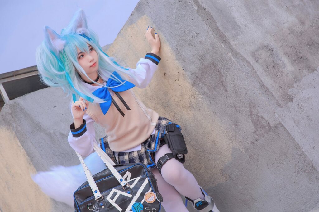 G44不会受伤 NO.047 – 少女前线 PA15校服[33P/47.5MB]插图1