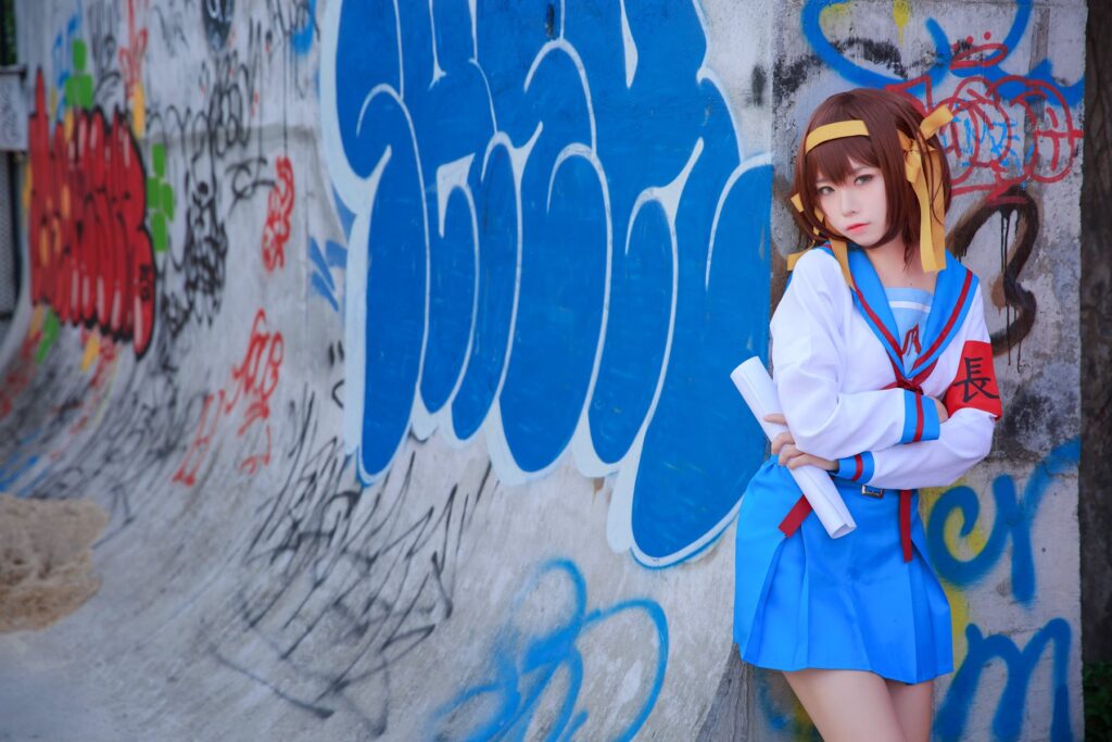 G44不会受伤 NO.070 – 凉宫 制服[20P/51.3MB]插图1