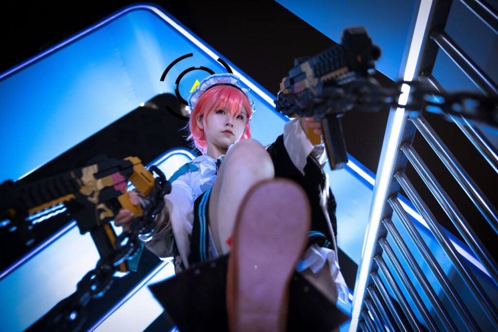 动漫博主G44不会受伤 080 碧蓝档案 美甘尼禄 [40P/892MB]插图3