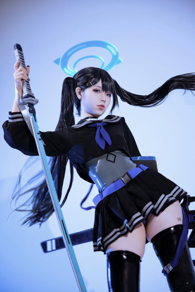 G44不会受伤 NO.081 – 碧蓝档案 猫塚响[30P/495MB]插图2