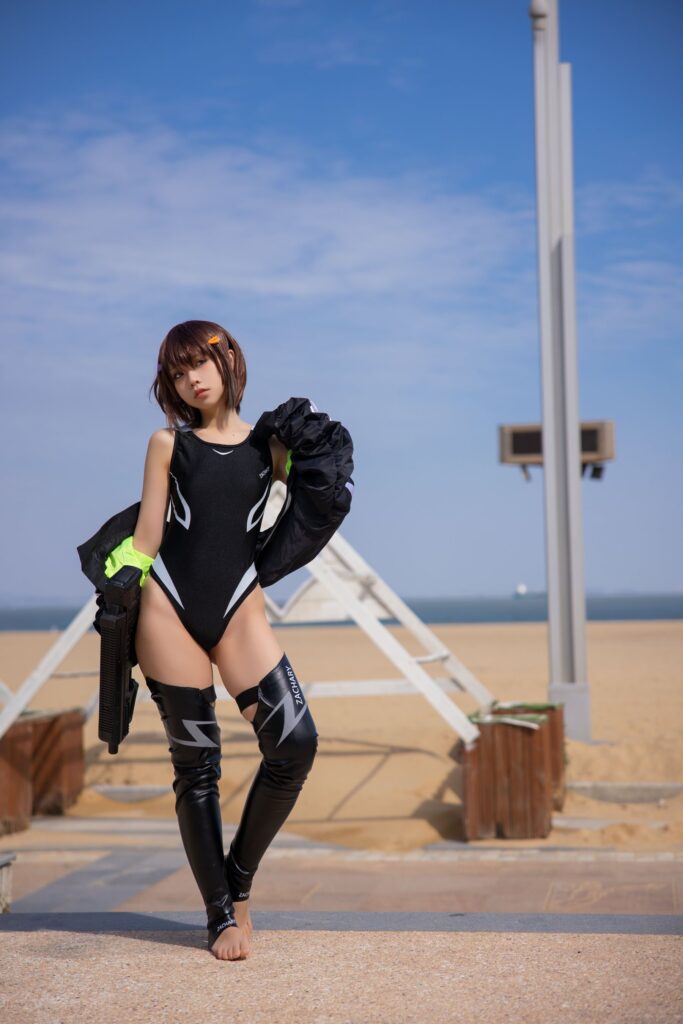 动漫博主G44不会受伤 085 水泳部的部長 [57P/642MB]插图1