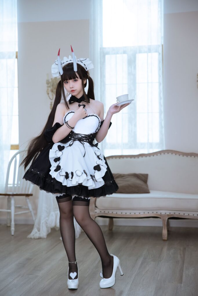 动漫博主G44不会受伤 087 碧蓝航线 能代女仆 [20P/168MB]-无料摄影圈